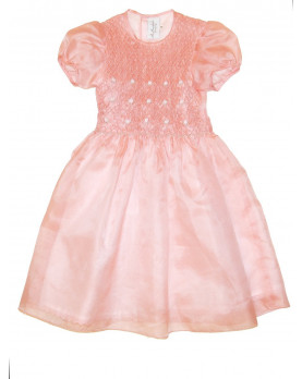 Dianora  flower girl smocked dress