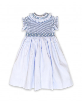 Emma girl smocked dress