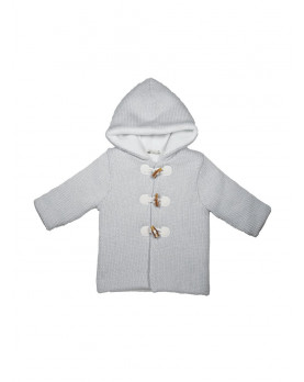 Hood winter coat 100% wool, cotton lined