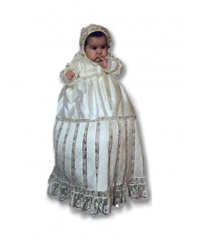 Ottavia traditional Christening gown unisex