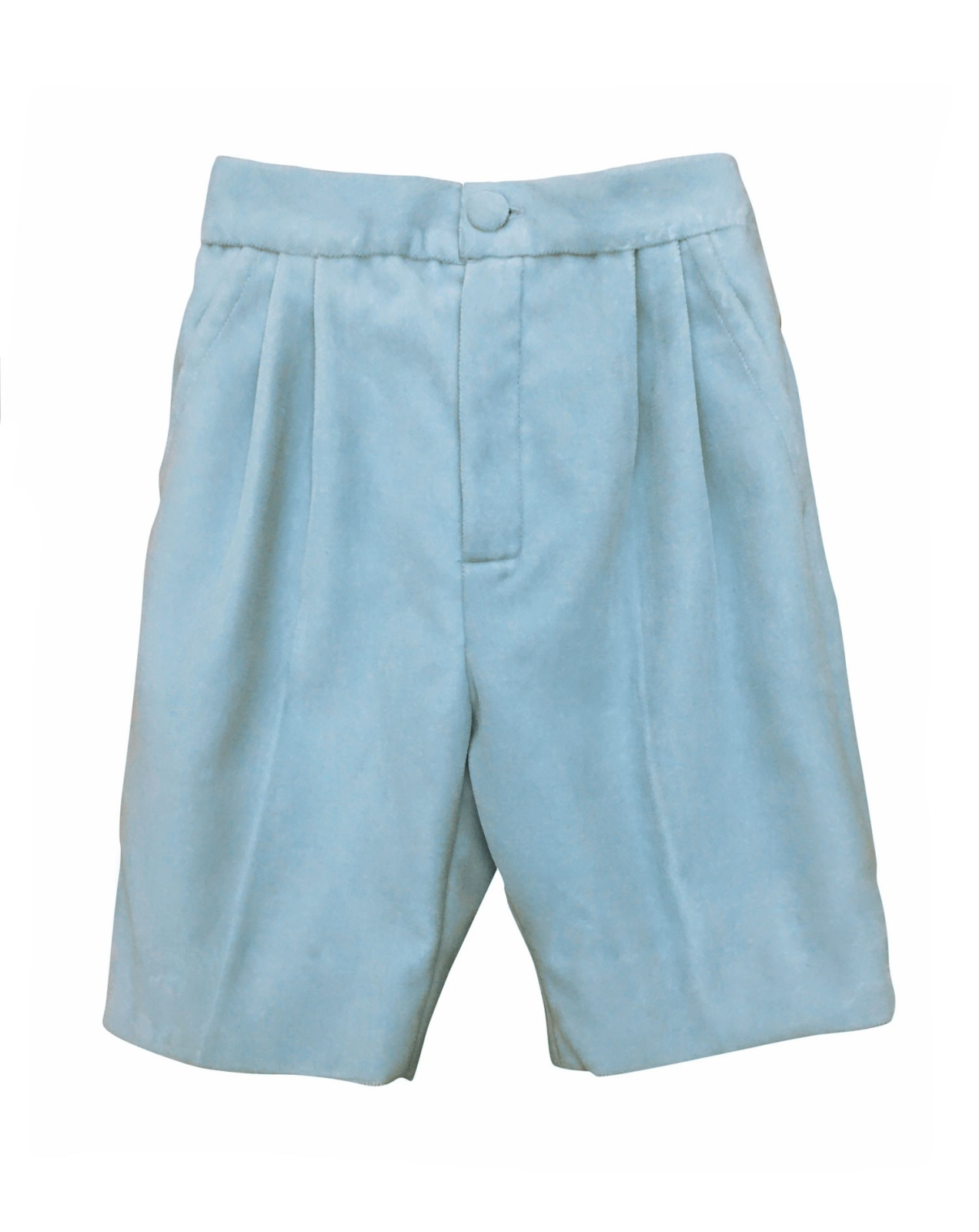 Boy velvet short pants