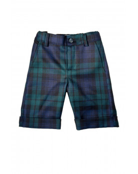 Boy tartan short pants