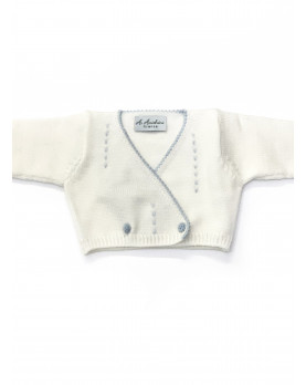 Newborn handmade "scaldacuore" sweater