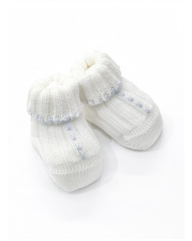 Newborn handmade booties