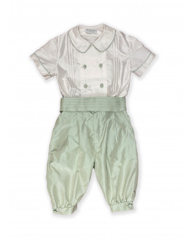 Louis elegant boy suit, green