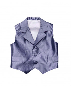 Baby boy special occasion outfit. Gilet - Navy Blue