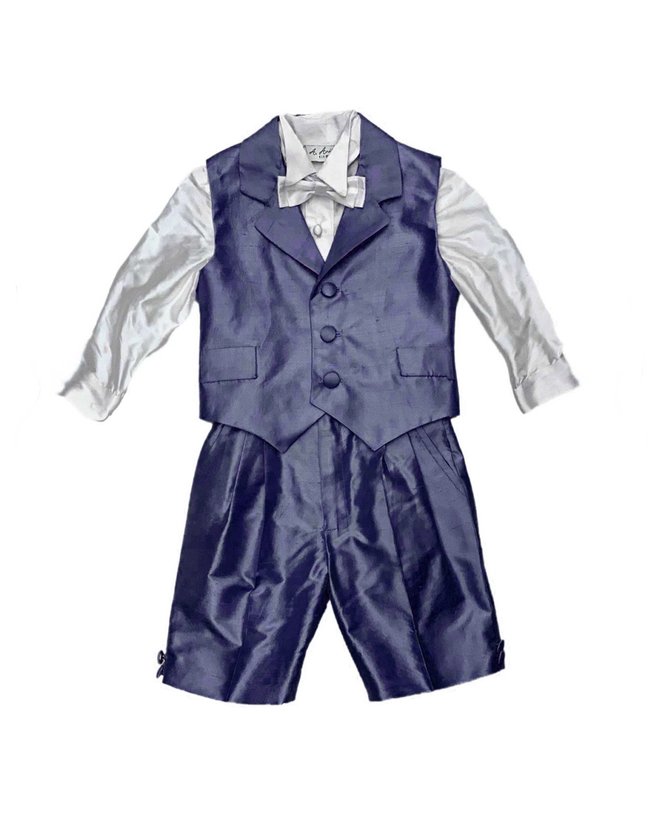 Completo cerimonia bambino blu