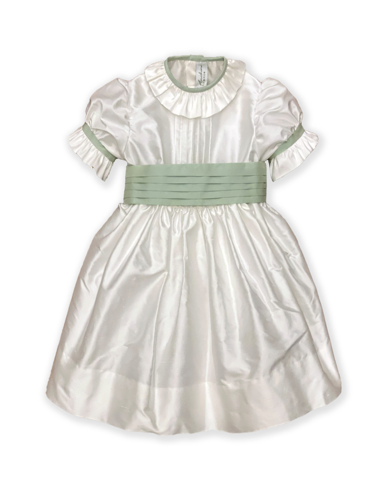 Party dress for girl , Charlotte, green.