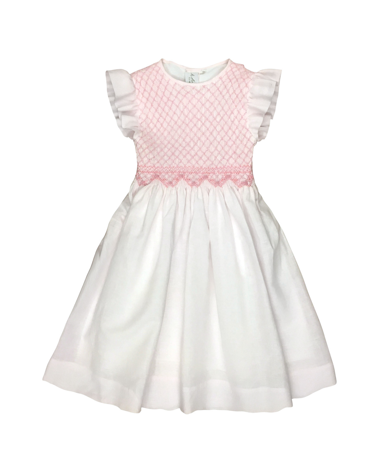 Delfina girl smocked sun dress