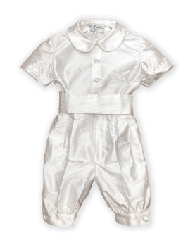 Enea boy special occasion outfit - White Christening