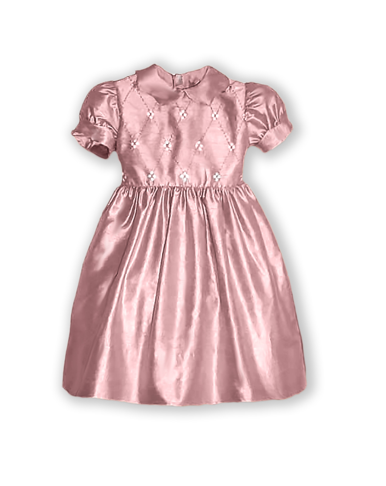 Clementina silk party dress