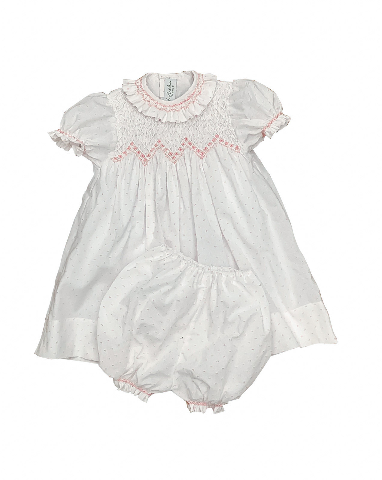 Palmira Baby dress with matching bloomers