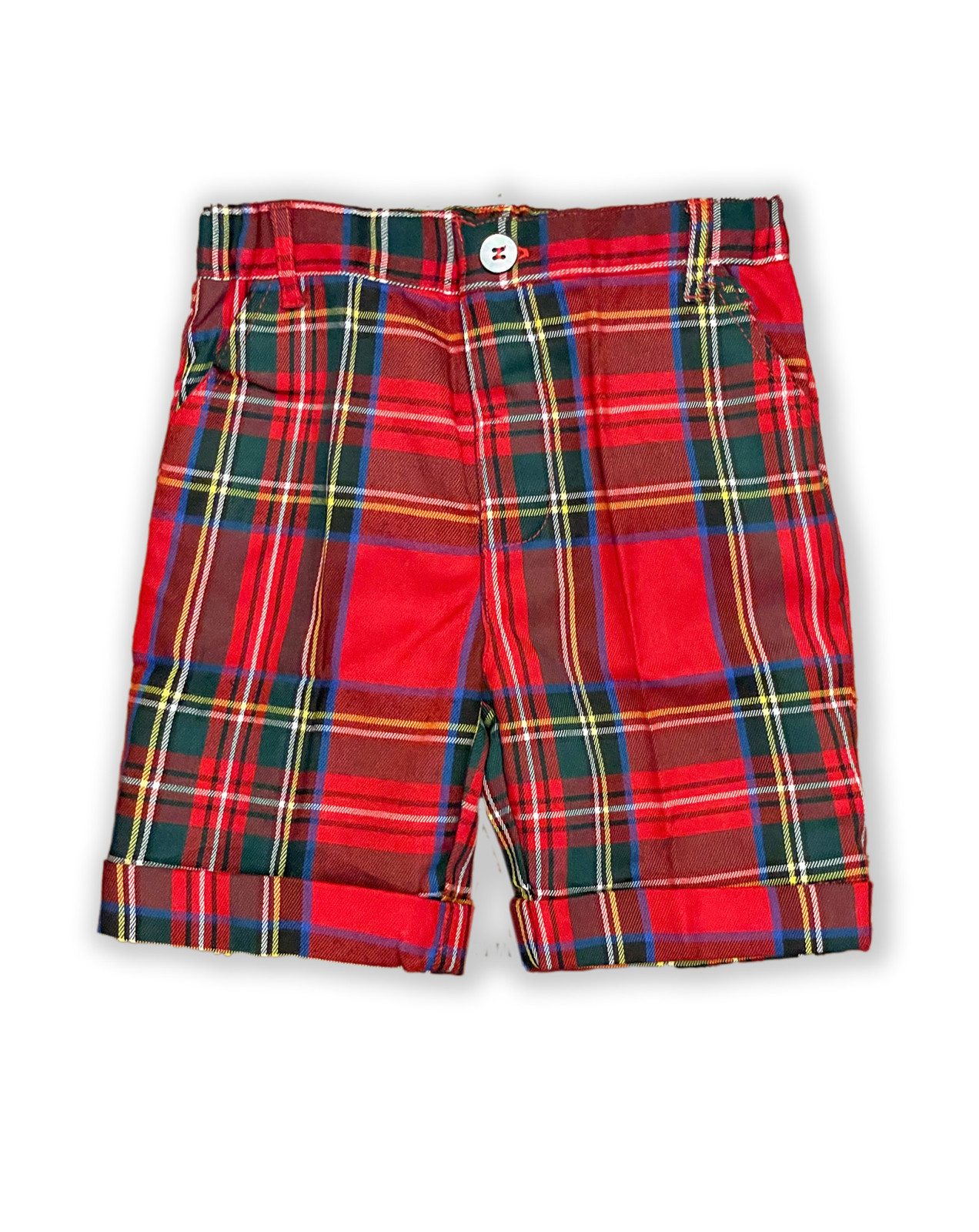 Boy tartan short pants