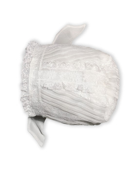 Baby laces Christening bonnet  "Magnolia"