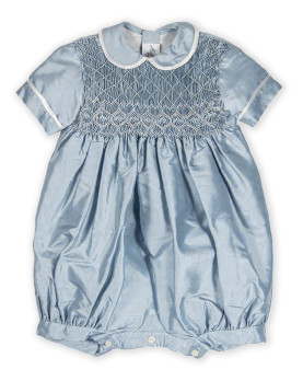 Smocked romper Pietro