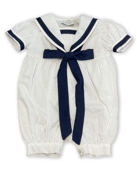 Denis baby navy romper