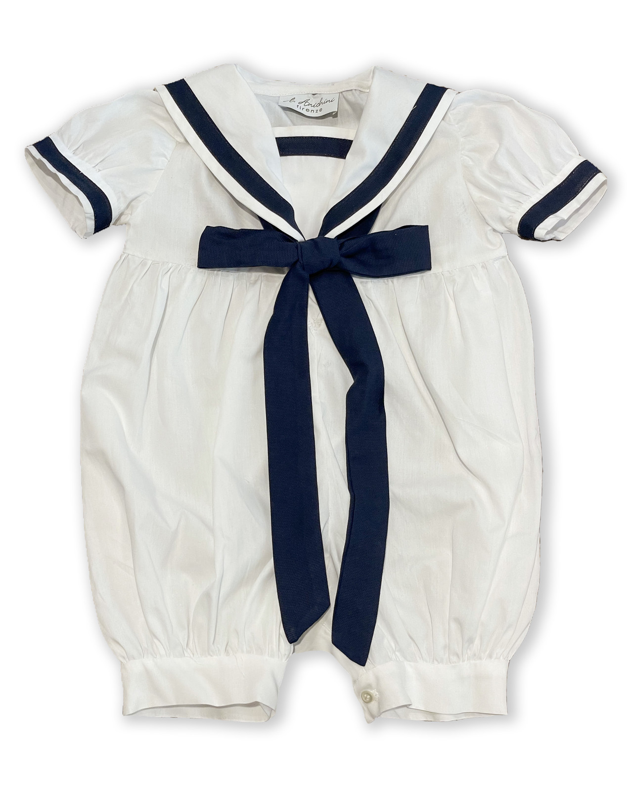 Denis baby navy romper