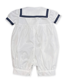 Denis baby navy romper back