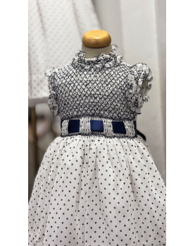 Novella smocked dress