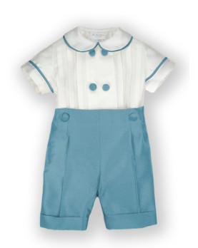 Zaccaria celebration boy outfit blue