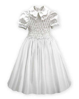 Maddalena celebrations and First Communion  smocked dress