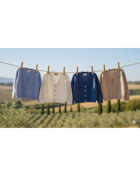 Children wool or cotton Cardigan