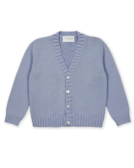 Cardigan bambino lana o cotone