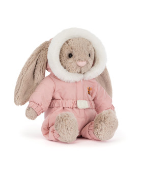 JellyCat Bashful Bunny 'Snow Suit'