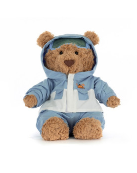 JellyCat Bashful Bartholomew Bear 'Snow Suit'