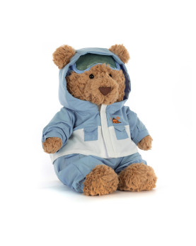 JellyCat Bashful Bartholomew Bear 'Snow Suit'