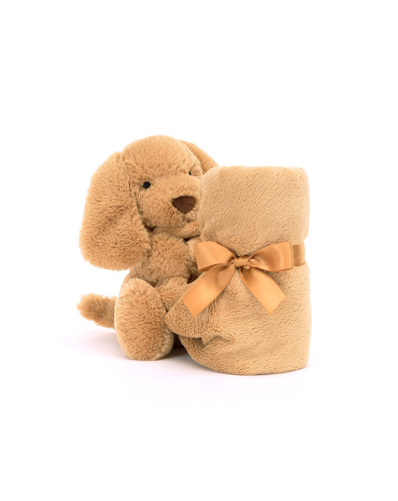 JellyCat Bashful Toffee Puppy Soother Peluche originale