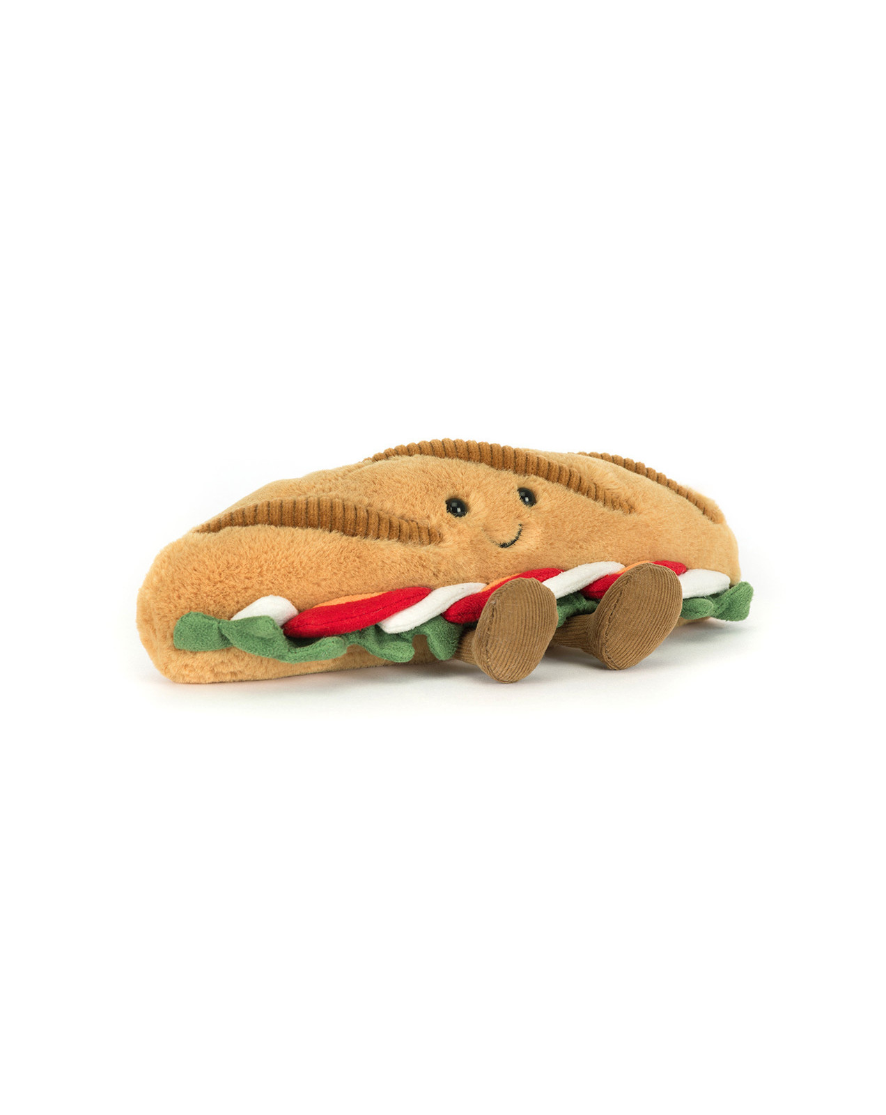 Jellycat Amuseables Caprese Baguette peluche originale
