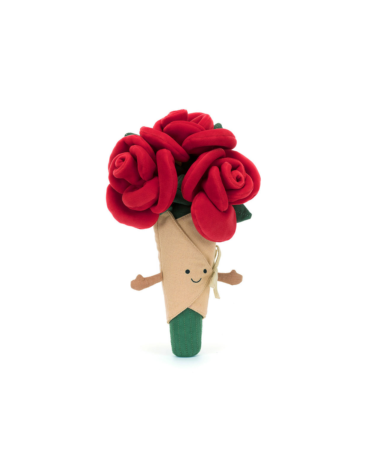 Jellycat Amuseables Rose Bouquet - Red Rose Plush toy