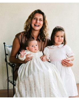 Ottavia traditional Christening gown unisex