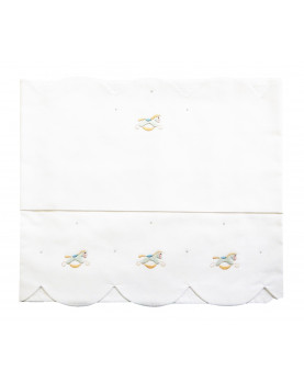 Baby sheet for crib little horses