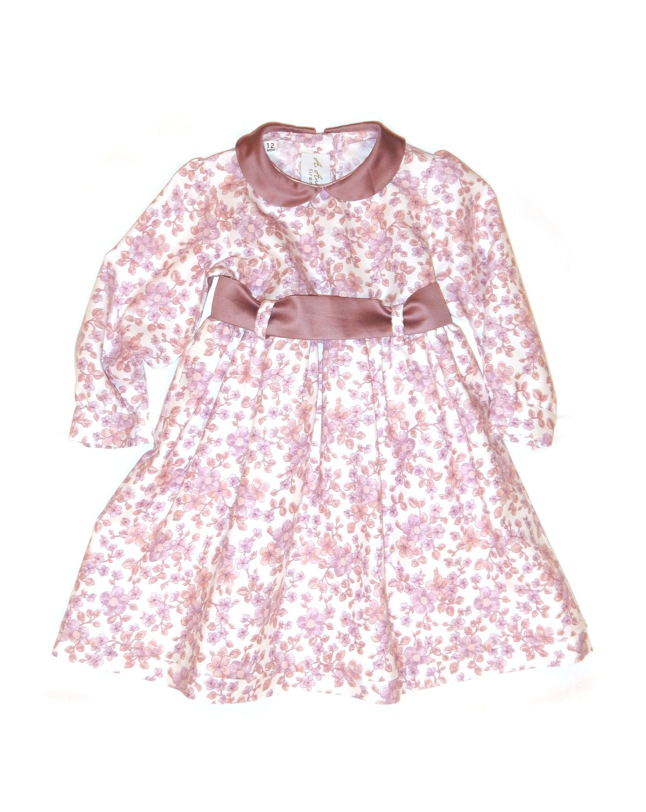 Baby girl floerwers cotton dress