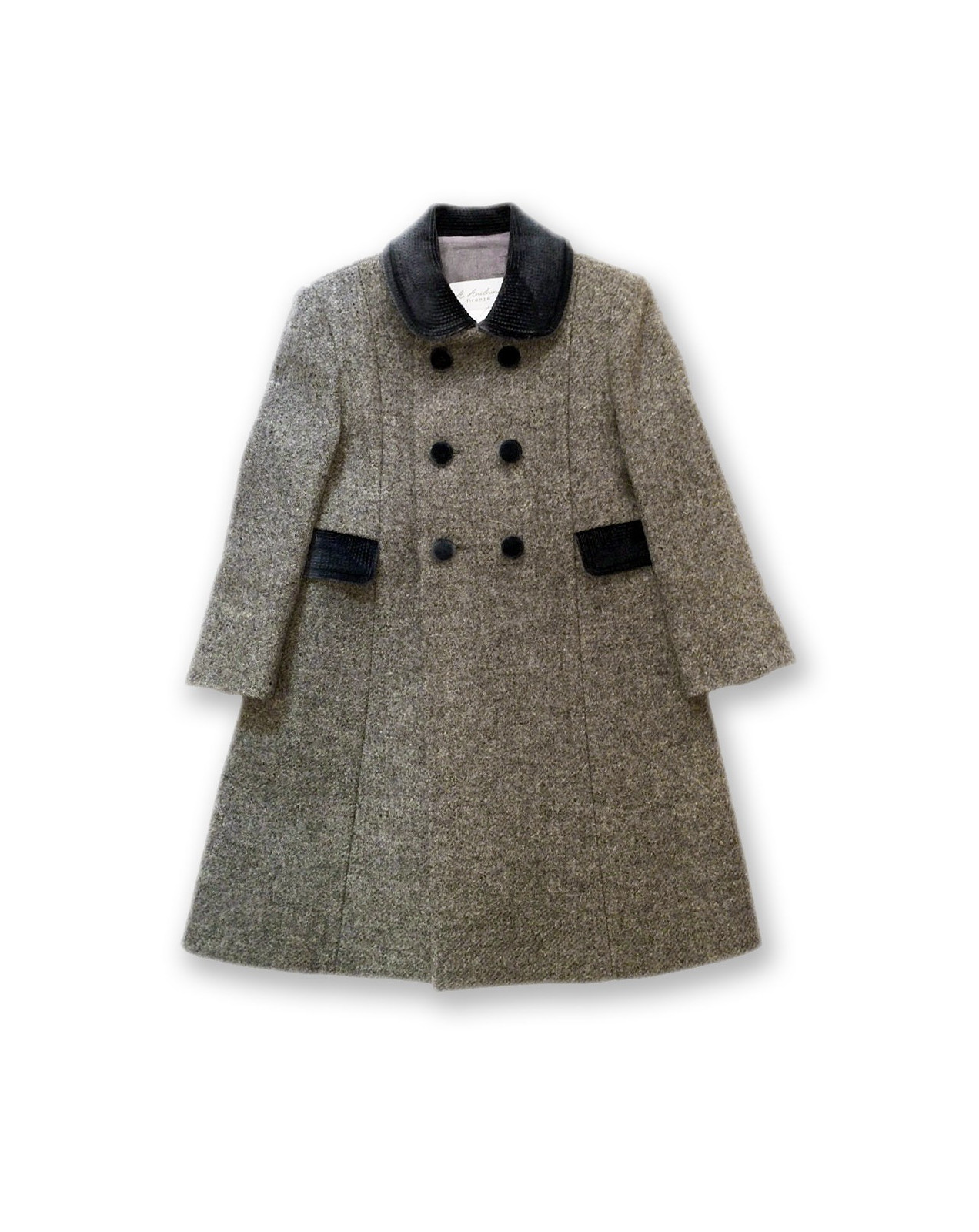 Cappotto Redingote Bambino grigio