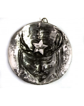 Silver 925 cradle medallion "Jesus"