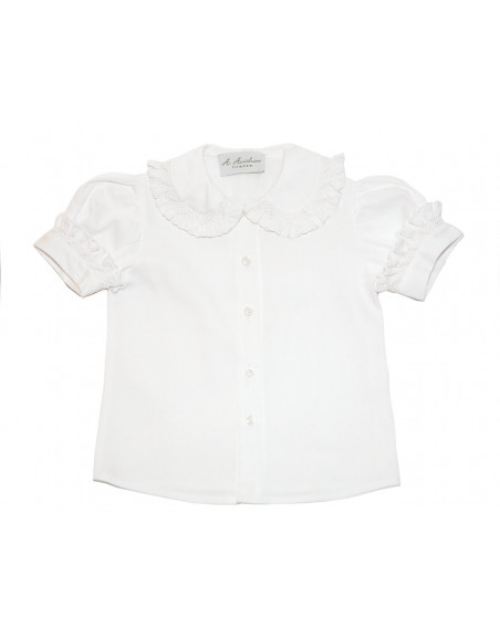 girls smocked shirt