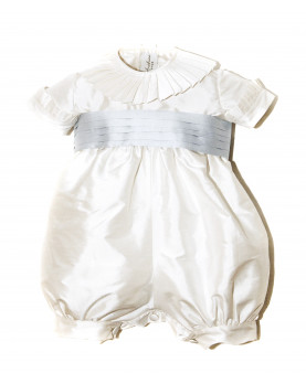 Baby boy Christening romper Oscar