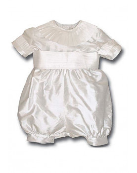 Baby boy christening and baptismal romper Oscar