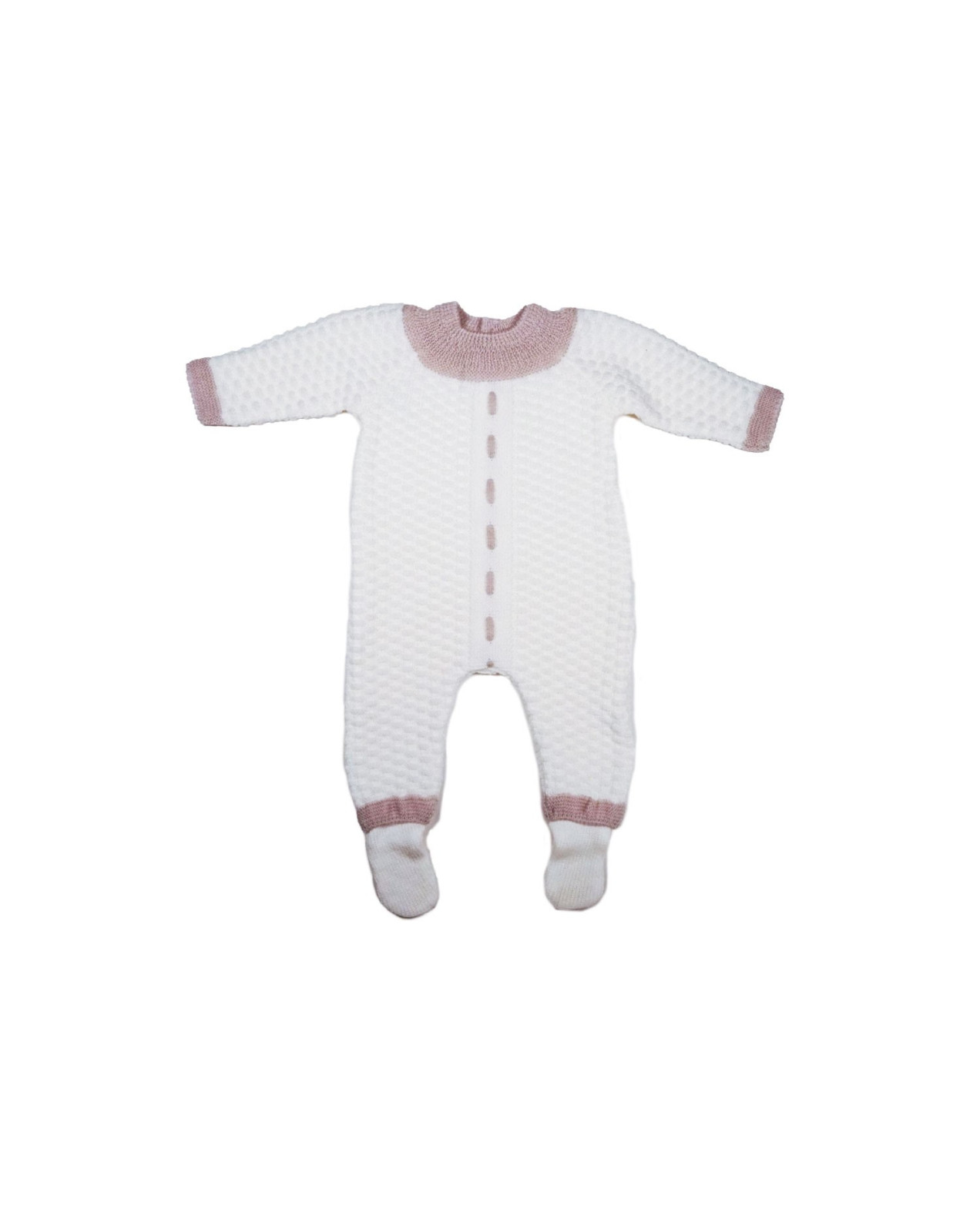 Wool newborn romper