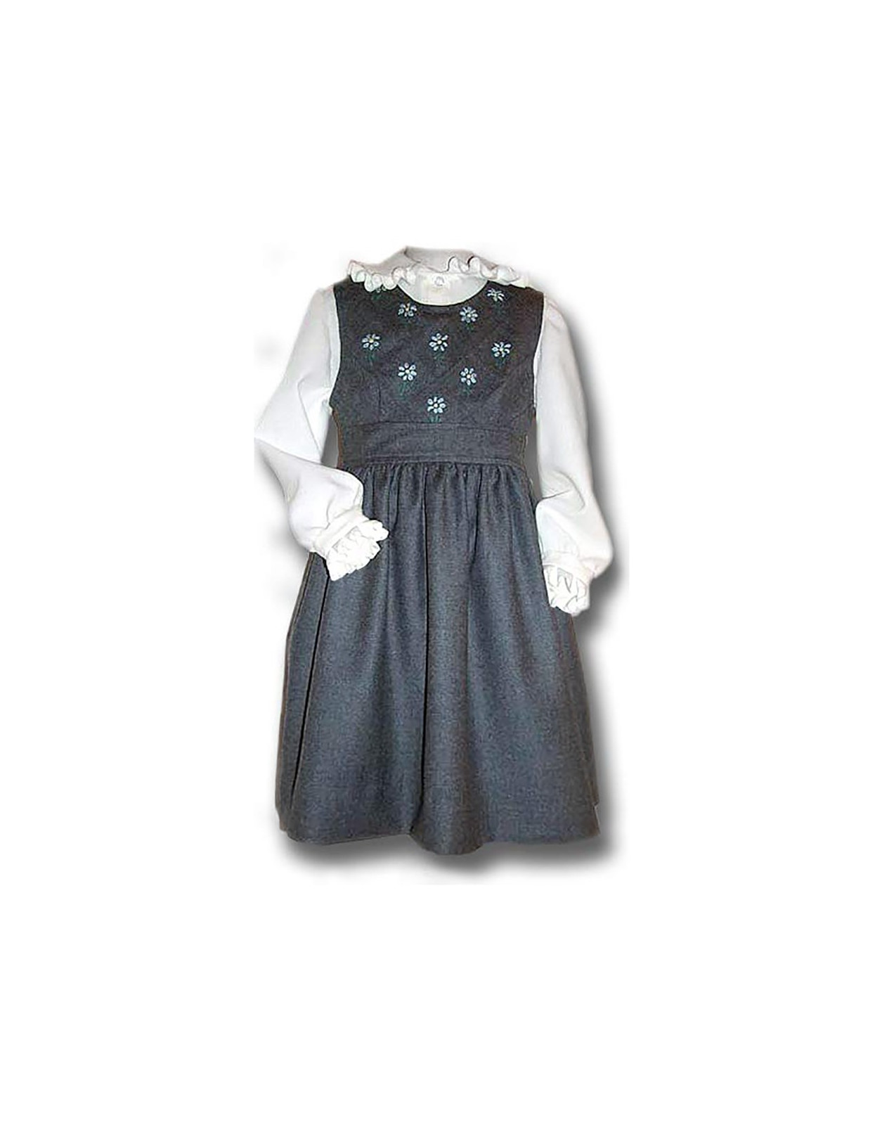 Pinafore dress and shirt Olimpia