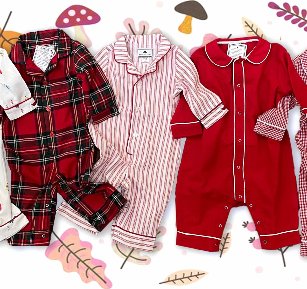 Onesie Pajamas for baby in luxury soft cotton flannel
