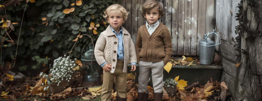 maglieria per bambino elegante e della migliore qualità italiana.