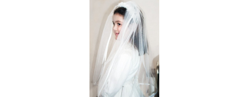 First communion veils