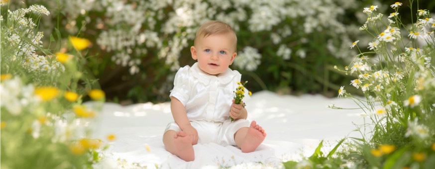 Baby christening, baptismal and parties outfits