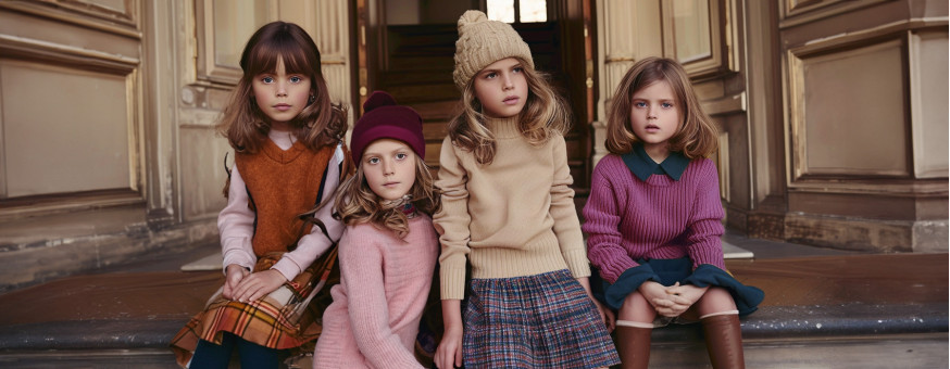 Sweaters  and knitwear for girls and baby girls