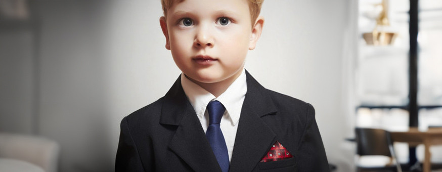 Boy and baby boy jackets and formal suits made in Italy.