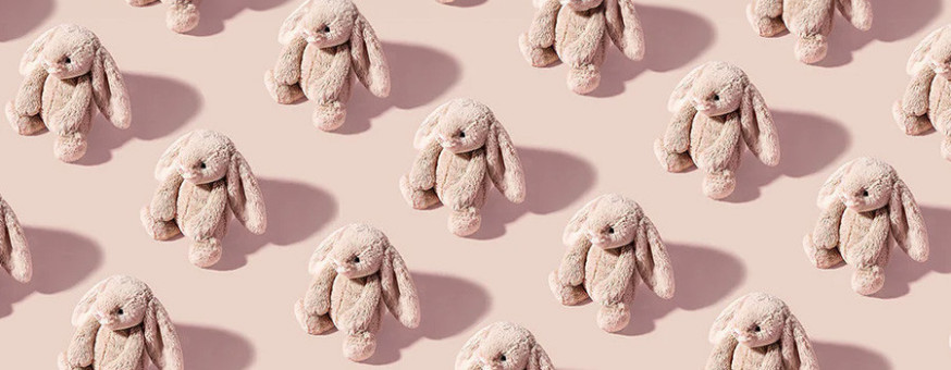 Jellycat Bashful Bunny – Peluche Originali Morbidi